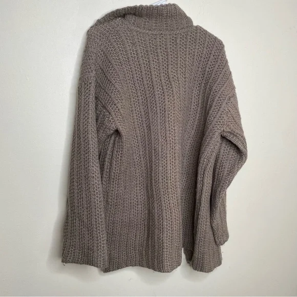 The Territory Ahead Wool Chunky Knit Cardigan Sweater - Picture 4 of 8